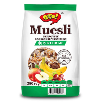 Мюсли Ого фруктовые, 280г