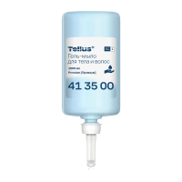 ТОРК: Tellus Мыло SC1 1л гель для тела и волос Премиум светло-голубое, 413500