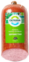 Колбаса Окраина Зернистая варено-копченая, 380г