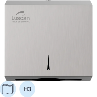 Диспенсер для полотенец лист Luscan Professional Vслож металл