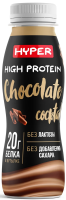 Коктейль молочный Ehrmann Hyper High Protein шоколад 0.4%, 250г