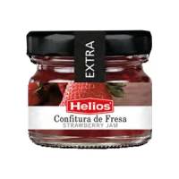 Конфитюр Helios Клубника, 28г х 24шт, стекло