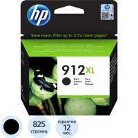 Картридж струйный HP 912XL 3YL84AE чер. пов. емк. для OfficeJet 801x/802x