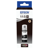 Чернила EPSON 115 (C13T07D14A) для СНПЧ L8160/L8180, черные фото, объем 70 мл, ОРИГИНАЛЬНЫЕ,  C13T07