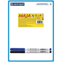 Доска-планшет маркерная Centropen А5, белая, пластиковая, двусторонняя