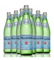 Вода Sanpellegrino минеральная газированная, 750мл x 15 шт
