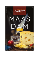Сыр Cheese Gallery Маасдам нарезка 45%, 125г