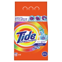 Стиральный порошок Tide Аква-Пудра 3кг, Lenor Color. автомат
