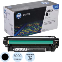 Картридж лазерный Hp CE250A, черный