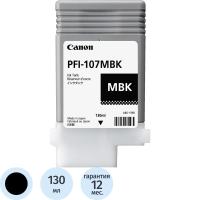 Картридж струйный Canon PFI-107MBK, черный матовый, (6704B001)