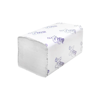 Бумажные полотенца Flypapir Eco H3, 2слоя, V-сложение, 170лист, белые, 262170-М