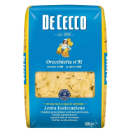 Макаронные изделия De Cecco ореккьетте, 500г