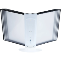 Демосистема настольная Officespace 10 панелей, А4, черная