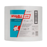 Протирочные салфетки Kimberly-Clark WypAll L10 общего назначения, 1000 листов, 38х23,5см, белые, 7473
