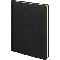Ежедневник недатированный А5+ CLASSIC иск.кожа ЧЕРНЫЙ 3-689/07