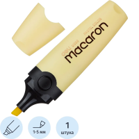 Текстовыделитель Deli Macaron желтый, 1-5мм