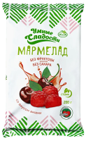 Мармелад Умные сладости Вишня без сахара, 200г