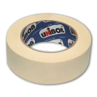 Клейкая лента малярная Unibob 38мм х 50м, крепированная