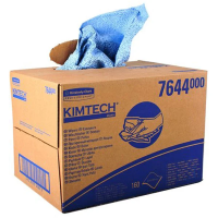 Протирочные салфетки Kimberly-Clark Kimtech, 160шт, 42.6х30.7см, синие, 7644