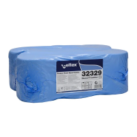 Бумажные полотенца рулонные с ц.вытяжкой TEMCA/Челтекс Maxipull Tend C32329 108м, 2 слоя, голубые, 6 рулонов