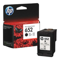 Картридж струйный HP (F6V25AE) DeskJet 2135/3635/3835/4535/4675/1115, №652, черный, оригинальный, ресурс 360 стр.