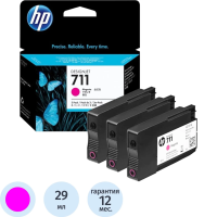 Картридж струйный Hp 711 CZ135A, пурпурный