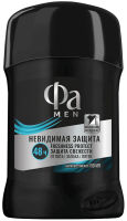 Антиперспирант-стик Фа Men Невидимая защита, 50мл