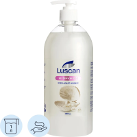 Жидкое мыло с дозатором Luscan Жемчужное 1л