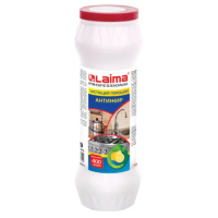 Чистящее средство для кухни Laima Professional 400г, Антижир лимон, порошок