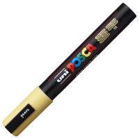 Маркер акриловый Uni Posca PC-5M соломенно-желтый, 1.8 - 2.5 мм, круглый