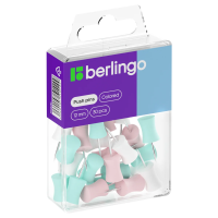 Кнопки для пробковых досок Berlingo цветные, 30шт/уп