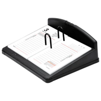 Подставка для календаря Staff Everyday черная, 230х180х85мм