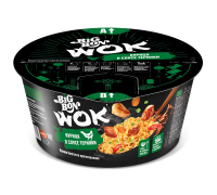 Лапша быстрого приготовления Big Bon курица-соус терияки Wok, 85г
