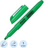 Текстовыделитель Attache CC2118S зеленый, 1-3.9мм, скошенный наконечник