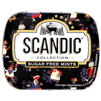 Драже конфеты Scandic Клубничный микс, 14г