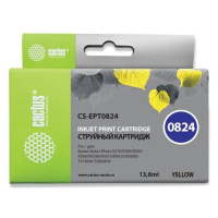 Картридж струйный Cactus CS-EPT0824 11мл, желтый