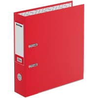 Папка-регистратор А4 Berlingo Hyper красная, 80мм
