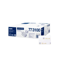 Диспенсерные салфетки Tellus (tork) Premium N4 773100, белые, 2 слоя, 200шт