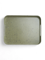 Поднос Domenik Stone Green, 33 x 26см