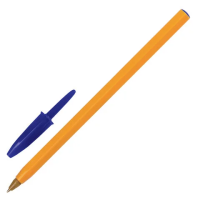 Набор шариковых ручек Bic Orange Fine синие, 8шт/уп, 0.32мм, одноразовые