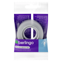 Канцелярская клейкая лента Berlingo 19мм х 33м, прозрачная