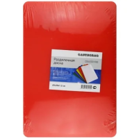 METRO PROFESSIONAL Доска разделочная красная, 45 x 30 х 1.2см