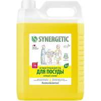 Средство для мытья посуды антибактериальное 5 л SYNERGETIC 'Лимон', 103500