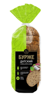 Хлебец датский Бурже зерна-микс нарезка, 330г