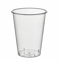 Стакан одноразовый пластиковый, прозрачный, сверхплотный, 375 мл, 'Bubble Cup', ВЗЛП, 1020ГП