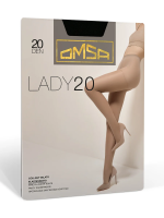 Колготки женские Omsa Lady черные, размер 4