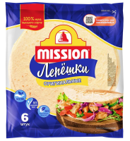Лепешка Mission Тортилья пшеничная 6шт по 20см, 250г
