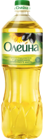 Масло подсолнечное Олейна с добавлением оливкового масла, 1л