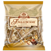 Конфеты Бабаевский Оригинальные, 200г фундук какао