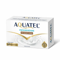 Мыло туалетное Aquatel Класическое, увлажняющее, не сушит кожу, 90г